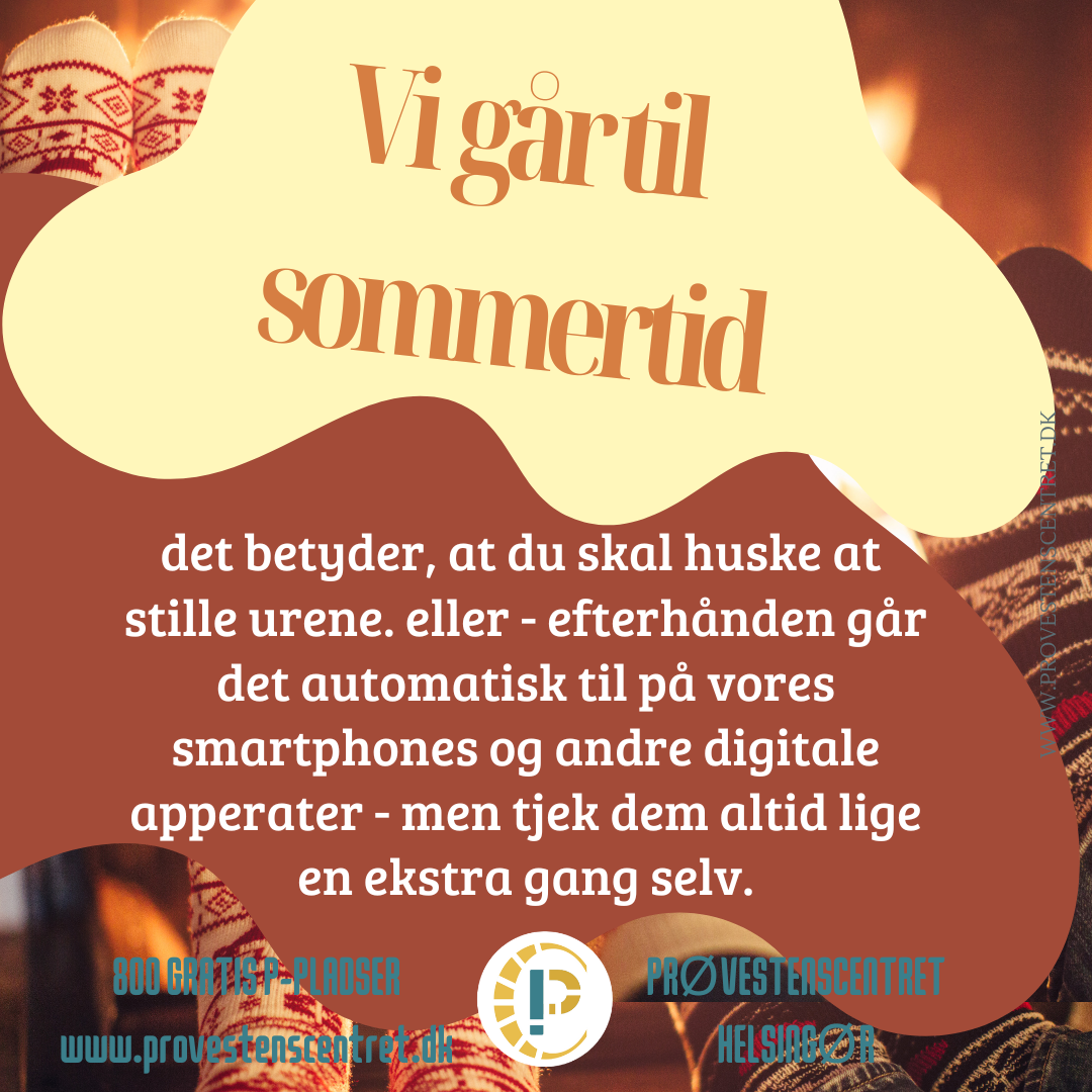 Sommertid Prøvestenscentret